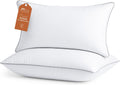 Sasttie Firm King Size Pillows Set of 2, Bed Pillows for Side, Back, and Stomach Sleepers - Oeko-Tex Certified Supportive Down Alternative…
