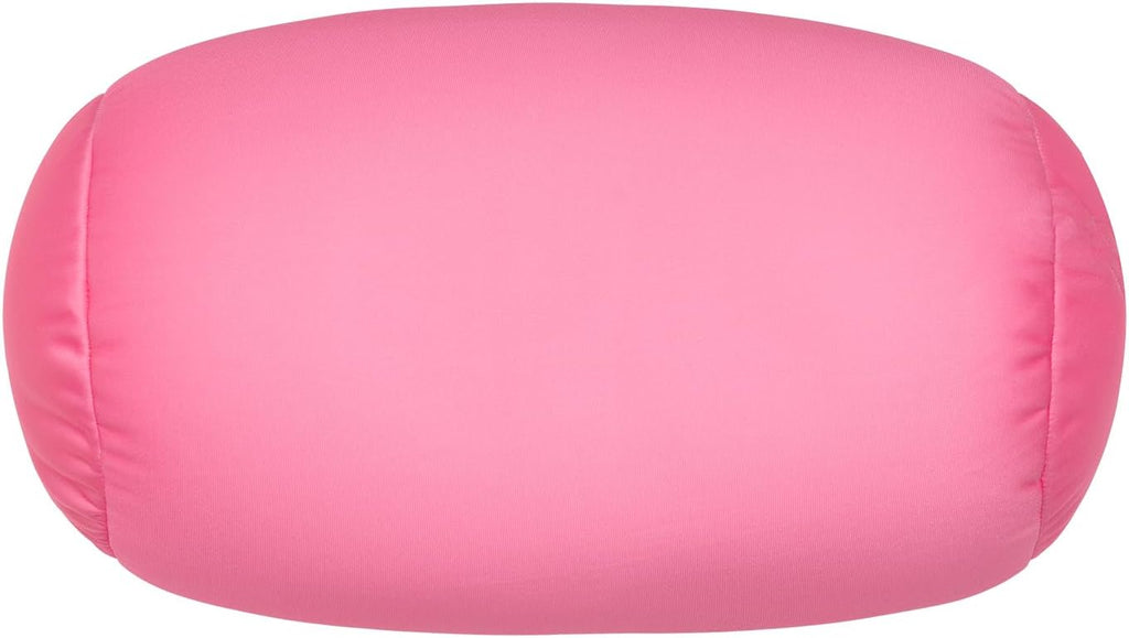 Squishy Microbead Neck Pillow, 7Inch x 12Inch Soft Travel Body Bed Pillow Bean Pillow for Kids Adult Chair Sleeping Car Seat, Fun Dormroom