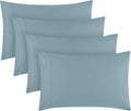 Mellanni Pillow Cases Set - 4 PC Iconic Collection Pillowcases - Hotel Luxury, Extra Soft, Cooling Pillow Covers - Wrinkle, Fade, Stain Res…