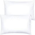 Ultra Soft Pillow Protectors with Zipper King Size - Set of 2 Breathable Pillow Covers - 100% Protection Against Stains, Dust & Dirt…