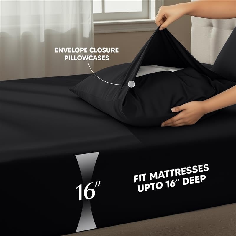 Utopiabedding Utopia Bedding Twin Sheet Set – 3 Piece Bed Sheets for Twin Size Bed, Soft and Breathable Microfiber, Includes 1 Fitted Sheet…