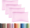 King Standard Pillow Cases Set of 4 - Soft Hotel Quality Pillowcase Covers - Comfy Bedding for Women, Men, Kids & Teens - Machine…