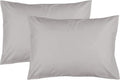 FEATHER & STITCH NEW YORK 100% Cotton 2 Piece King Pillow Cases, 300TC Ultra-Soft Pillowcases with Envelope Closure, Wrinkle- Fade- Stain…