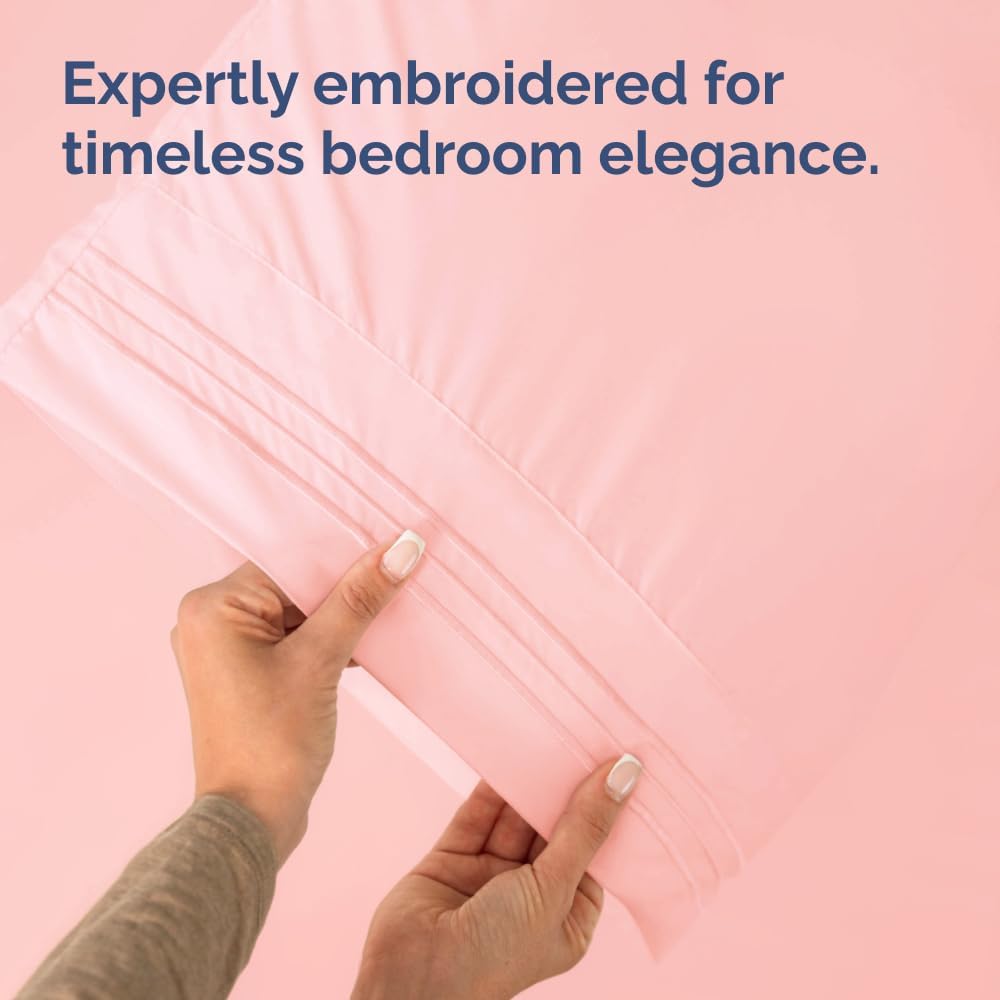 Body Pillowcases Set of 2-20x54 Long Body Pillow Case - Soft Body Pillow Cover for Sleeping & Side Sleepers - Comfy, Wrinkle & Fade Free…