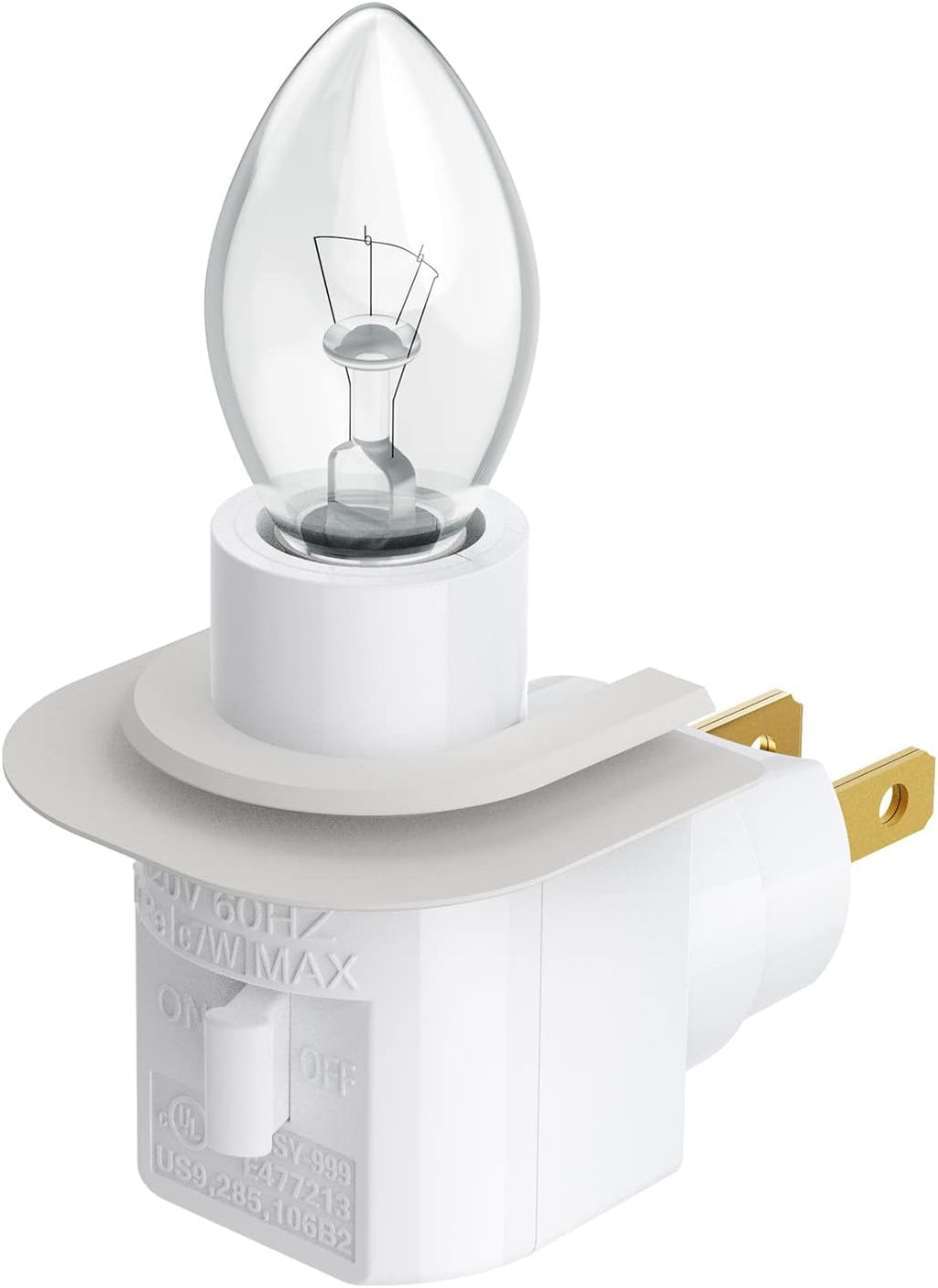 TWDRTDD Plug in Night Light, Adjustable E12 Base Socket Night Light with On/Off Switch for Making Decorative Night Lights (U-Shaped…