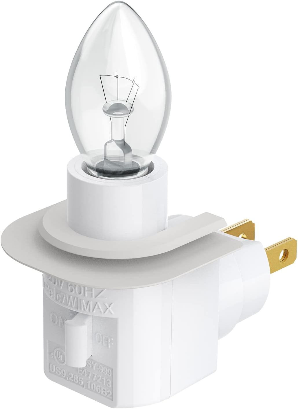 TWDRTDD Plug in Night Light, Adjustable E12 Base Socket Night Light with On/Off Switch for Making Decorative Night Lights (U-Shaped…