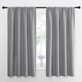 NICETOWN Blackout Curtains Panels for Window - Thermal Insulated Rod Pocket Blackout Drapes/Draperies for Living Room (2 Panels, W42 x…