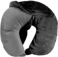Cloudz Washable Travel Neck Pillow Cover - Black