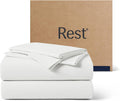 Rest ® Evercool®+ Cooling Sheet Set, Twin, Arctic White, Breathable Bed Sheets for Hot Sleepers and Night Sweats, with Pillowcases, with Io…