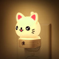 DORESshop Cat Night Lights Plug Into Wall, Cute Night Light for Kids, 8-Color RGB LED Night Light with Dusk to Dawn Sensor, Nightlight…