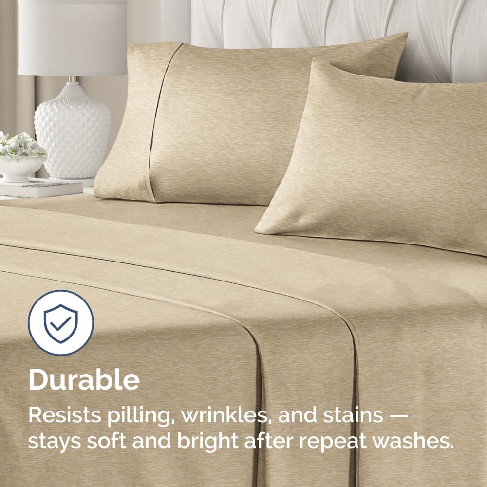 King Pillow Cases Set of 2 - Ultra Soft Hotel Quality Pillowcase Covers - Comfy, Cozy & Wrinkle Free - Shrinkage and Fade Resistant…