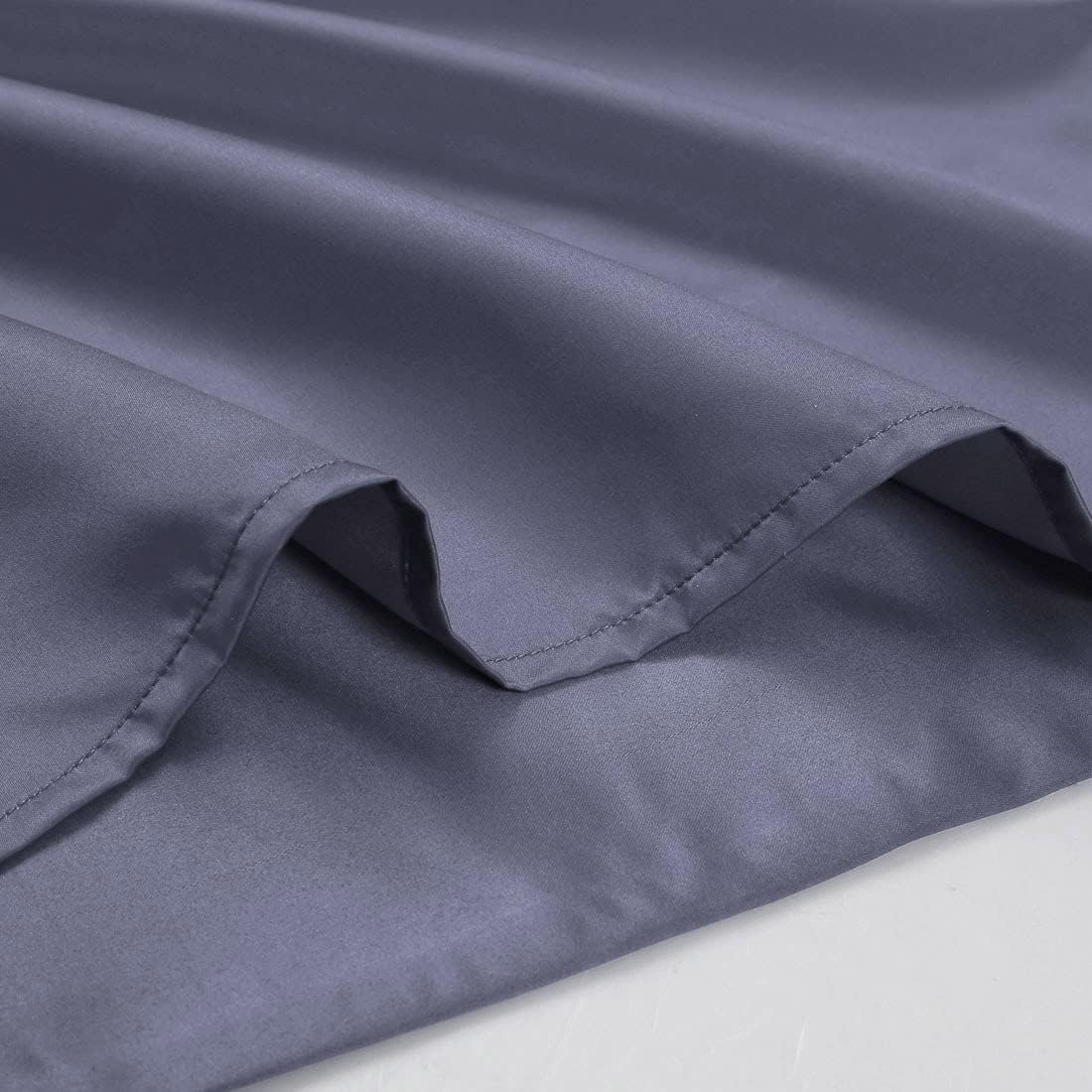 uxcell Body Pillow Cover 20x54 Inch Slate Gray Silky Satin Body Pillowcases for Hair and Skin Luxury Cooling Soft Smooth Washable
