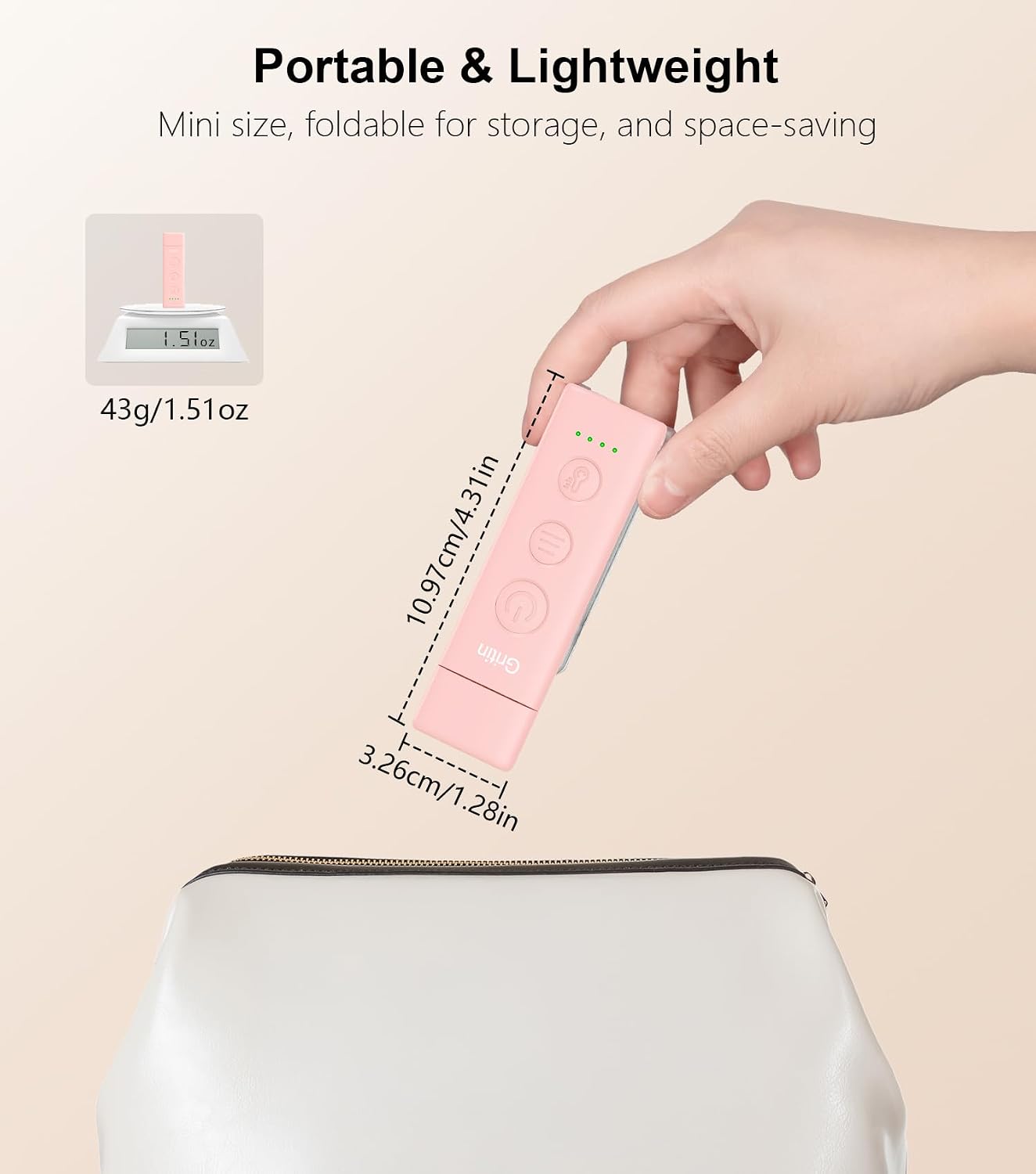 Gritin Book Light Rechargeable, Eye Caring 3-Color & 5-Brightness Clip on LED Reading Light for Books in Bed- Stepless Dimming, Long…