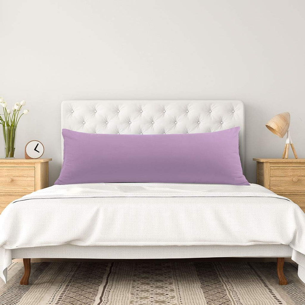 PiccoCasa Body Pillow Pillowcase with Zipper Closure, 110 GSM Brushed Microfiber Body Pillow Cover, Soft Long Pillow Cases for Body Pillows…