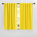 NICETOWN Window Treatment Blackout Curtains and Draperies - (Bright Pink Color) 42x40 inch, 2 Panels, Room Darkening Blackout Panel…