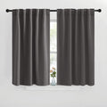 NICETOWN Blackout Window Curtains for Camper - (Grey Color) 42x40 Inch, 2 Panels Set, Thermal Insulated Room Darkening Blackout…
