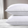 Viewstar Bed Pillows King Sizes Set of 2, Hotel Quality Cooling Down Alternative Gusseted Pillows for Side, Back, or Stomach Sleepers, Doub…