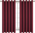 BGment Blackout Curtains for Bedroom - Grommet Thermal Insulated Room Darkening Curtains for Living Room, Set of 2 Panels (70 x 63 Inch, Bu…