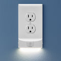 3 Pack - SnapPower MotionLight [For Duplex Outlets] - Motion Detecting LED Night Lights Built-In to Wall Plate - Bright/Dim/Off Options…