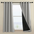 Rutterllow 100% Blackout Curtains, Full Shade Long Complete Drapes for Living Room, Thermal Insulated Bedroom Window Treatment Drapes (2 Pa…