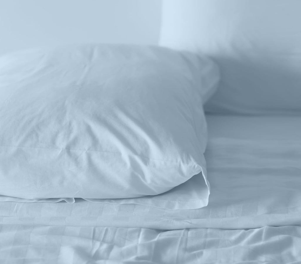 Ruvanti 100% Cotton Percale Sheets Twin XL Size – Crisp Cooling Bed Sheets for Hot Sleepers, Deep Pocket 16”, Soft Breathable & Durable Hot…