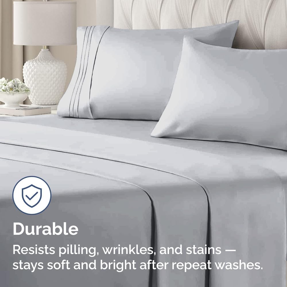 Queen Pillow Cases Set of 2 - Ultra Soft Hotel Quality Pillowcase Covers - Comfy, Cozy & Wrinkle Free - Shrink, Stain & Fade Resistant…