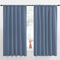 NICETOWN Blackout Curtains for Bedroom, Blackout Curtain Panels, Window Treatment Energy Saving Thermal Insulated Solid Rod Pocket…