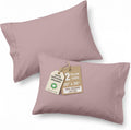 LaneLinen LANE LINEN 100% Organic Cotton Pillow Cases Standard Size Set of 2 (20"x26") - Cotton Pillowcases - Soft Standard Pillow Cases Se…