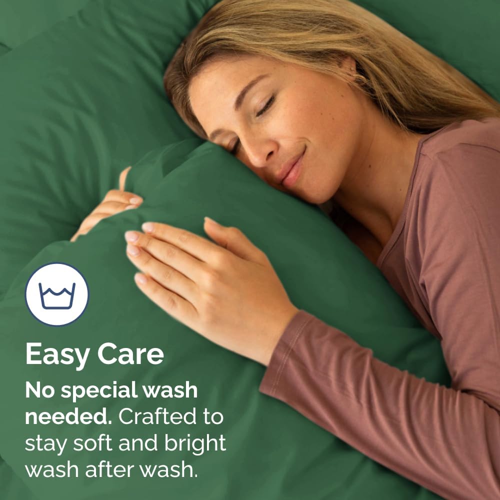 Body Pillowcases Set of 2-20x54 Long Body Pillow Case - Soft Body Pillow Cover for Sleeping & Side Sleepers - Comfy, Wrinkle & Fade Free…