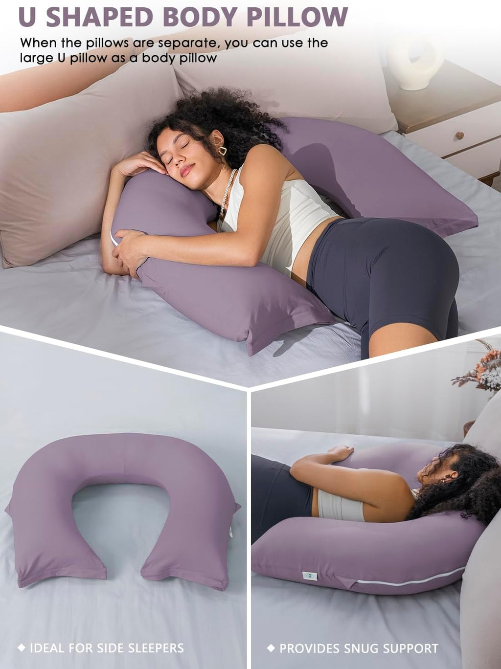 Insen Reading Pillow, Back Pillow for Sitting in Bed for Reading, Nurse & Relax, Reading Pillow for Adults, Moms & Kids, Sit Up Pillow for…