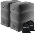 Maliton Inflatable Foot Rest Pillow for Air Travel, Toddler Airplane Travel Essentials, Car Seat Foot Rest for Kids, Adjustable Height…