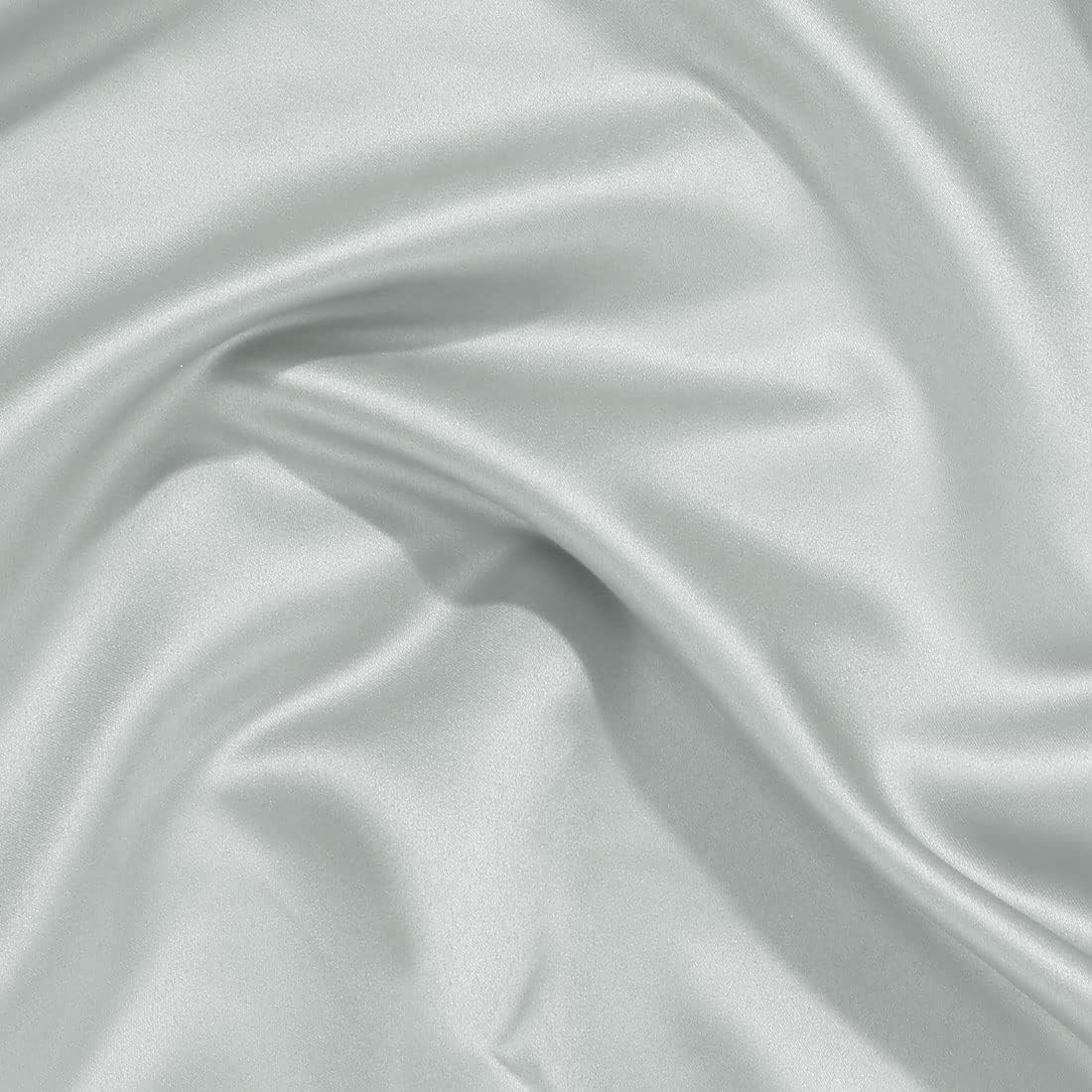 uxcell 2 Pack Silk Satin Pillowcase for Hair and Skin, Cool, Silky, Soft Breathable Pillow Cases Travel Size 14x20 Inch Sateen Pillowcase L…