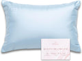 100% Mulberry Silk Pillowcase Infused with Silver Ions - Pure 30 Momme Grade 6A Fibers for Beautiful Skin and Hair - Cooling Pillow Case…