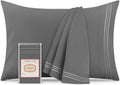 Mellanni Pillow Cases - Luxury, Extra Soft, Cooling Pillow Covers - 2 PC Iconic Collection Pillowcases - Envelope Closure (King 20" x 40",…