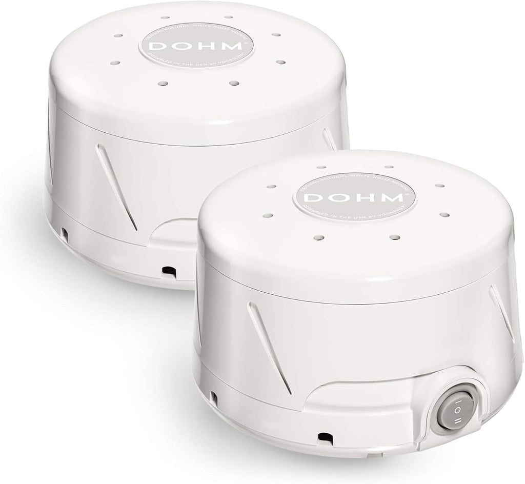 Yogasleep Dohm Classic (2 Pack) The Original White Noise Sound Machine, Soothing Natural Sounds from a Real Fan, Sleep relaxation for…