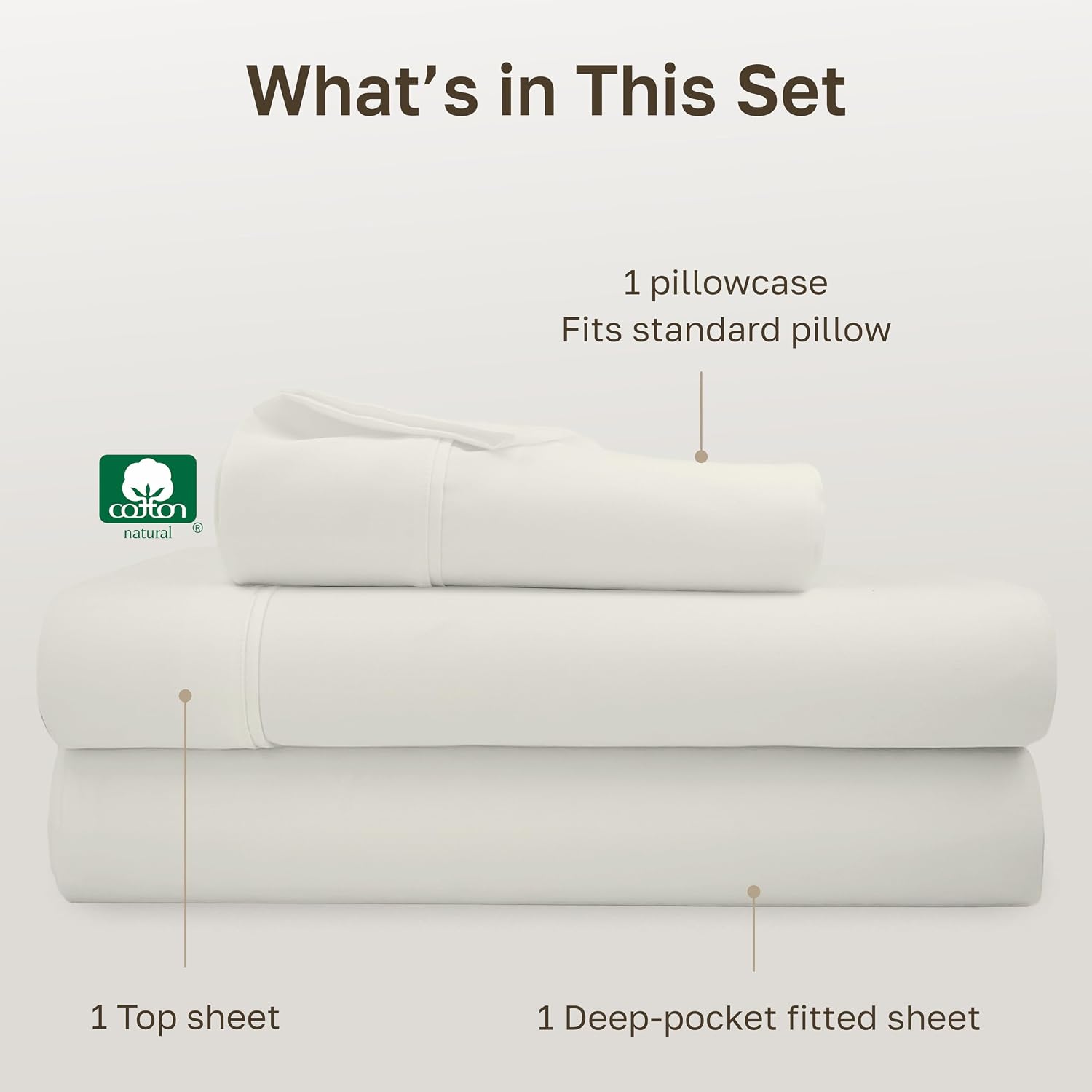 CaliforniaDesignDen California Design Den Soft 100% Cotton Twin XL Sheet Set, 400 Thread Count Good Housekeeping Award Winner, Silky Sateen…