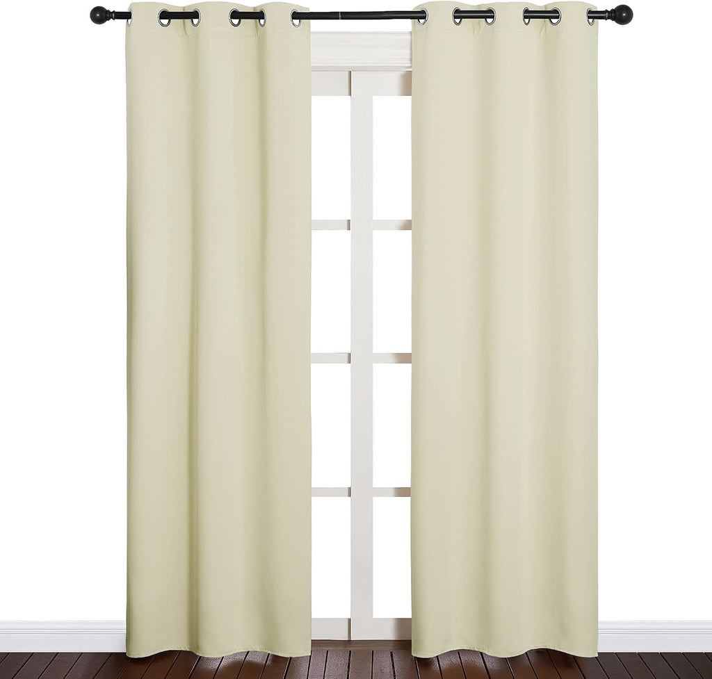 NICETOWN Blackout Curtains for Bedroom, Thermal Insulated Curtains & Drapes with Grommet Top for Living Room, Privacy Window Treatment…