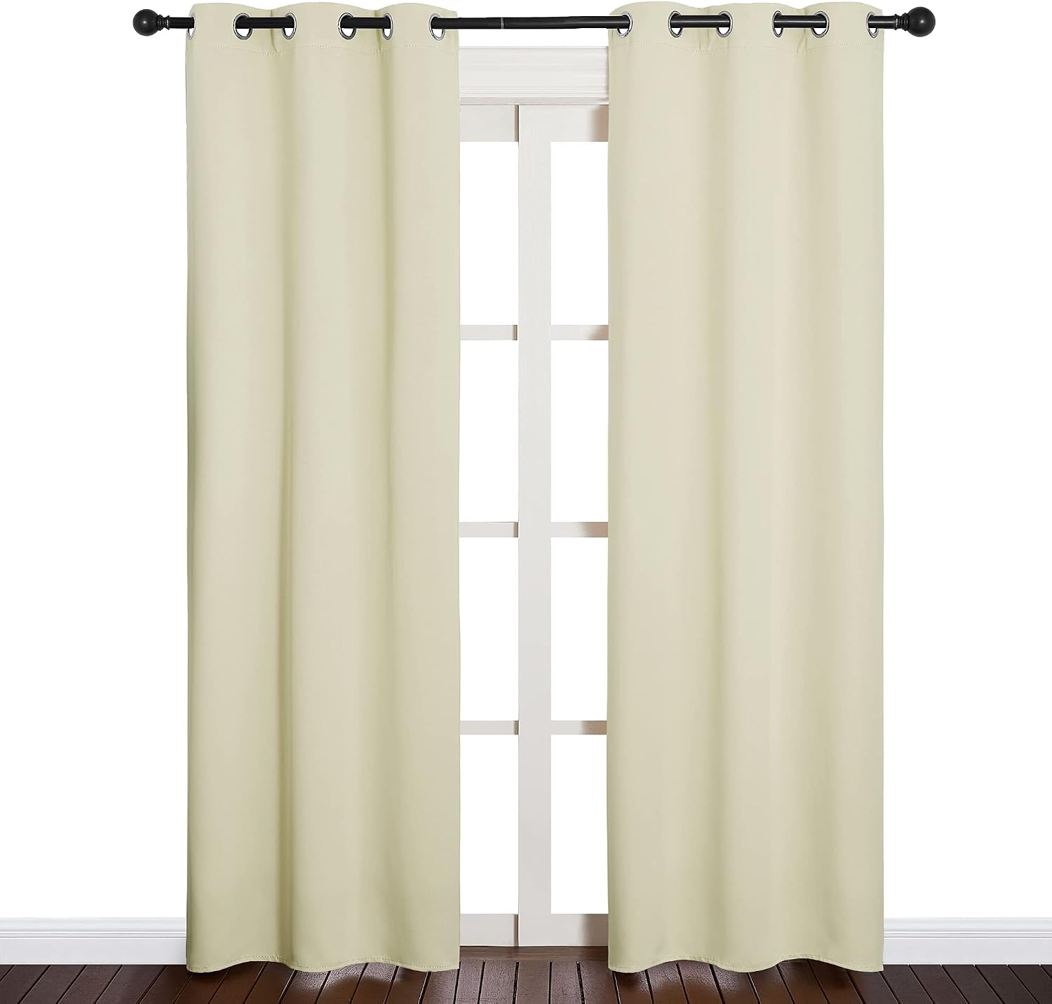 NICETOWN Blackout Curtains for Bedroom, Thermal Insulated Curtains & Drapes with Grommet Top for Living Room, Privacy Window Treatment…