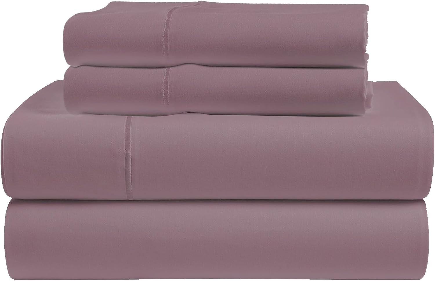 Ambra Linens 100% Organic Cotton Sheets Cal King Size - 4 PC Organic California King Sheet Sets Soft, Comfy, Breathable & Cooling - 16” Dee…
