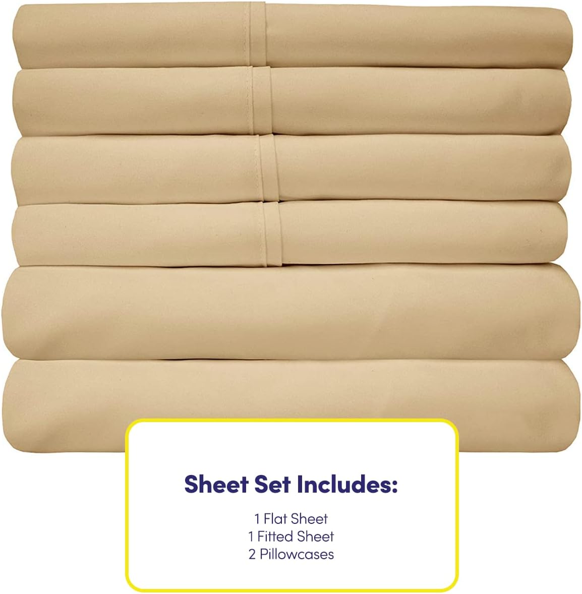 Twin Size Bed Sheets - 4 Piece 1500 Supreme Collection Fine Brushed Microfiber Deep Pocket Twin Sheet Set Bedding - 1 EXTRA PILLOW CASES…