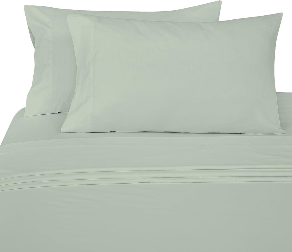 Royalelinens ROYALE LINENS Bamboo Viscose King Sheet Set - Cooling Bed Sheet Set - 1 Fitted, 1 Flat & 2 Pillowcase - Fits Up to 16" - Organ…