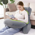 Asawesling Reading Pillow & Lap Pillow for Gaming, Back Cushion for Bed Sitting Up, Backrest Pillow for Sitting in Bed, Couch or Floor Cott…