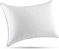 Jollyvogue Single Pillow King Size, Bed Pillow for Side, Back, and Stomach Sleepers, Down Alternative Filled Pillows, Luxury Hotel Quality…