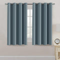 H.VERSAILTEX Blackout Curtain for Living Room Thermal Insulated Window Treatment Curtain 54 inch Length Energy Saving Solid Gro…