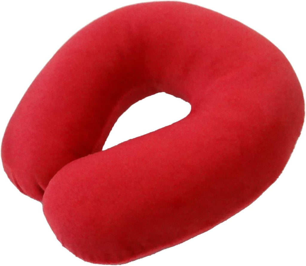 WorldsBest Wolf Essentials Adult Cozy Soft Microfiber Neck Pillow for Travel – Compact, Machine Washable - Perfect for Airplane, Car, or Ho…