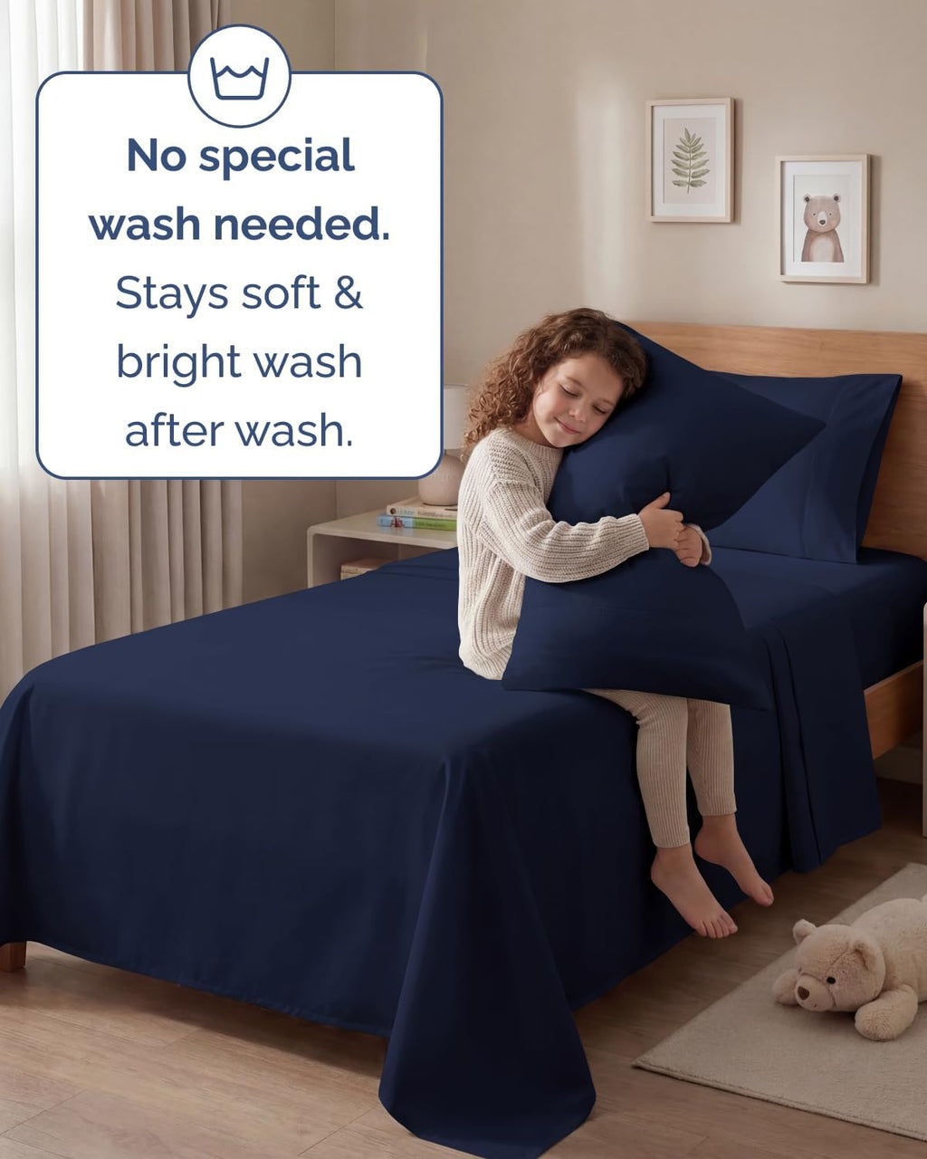 Twin 4 Piece Sheet Set - Comfy, Breathable & Cooling - Hotel Luxury Bedding for Women, Men, Kids, Teens & Children - 1 Flat & 1 Fitted…