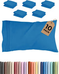 King Standard Pillow Cases Set of 10 - Ultra Soft Hotel Quality Pillowcase Covers - Comfy & Wrinkle Free - Shrink & Fade Resistant…
