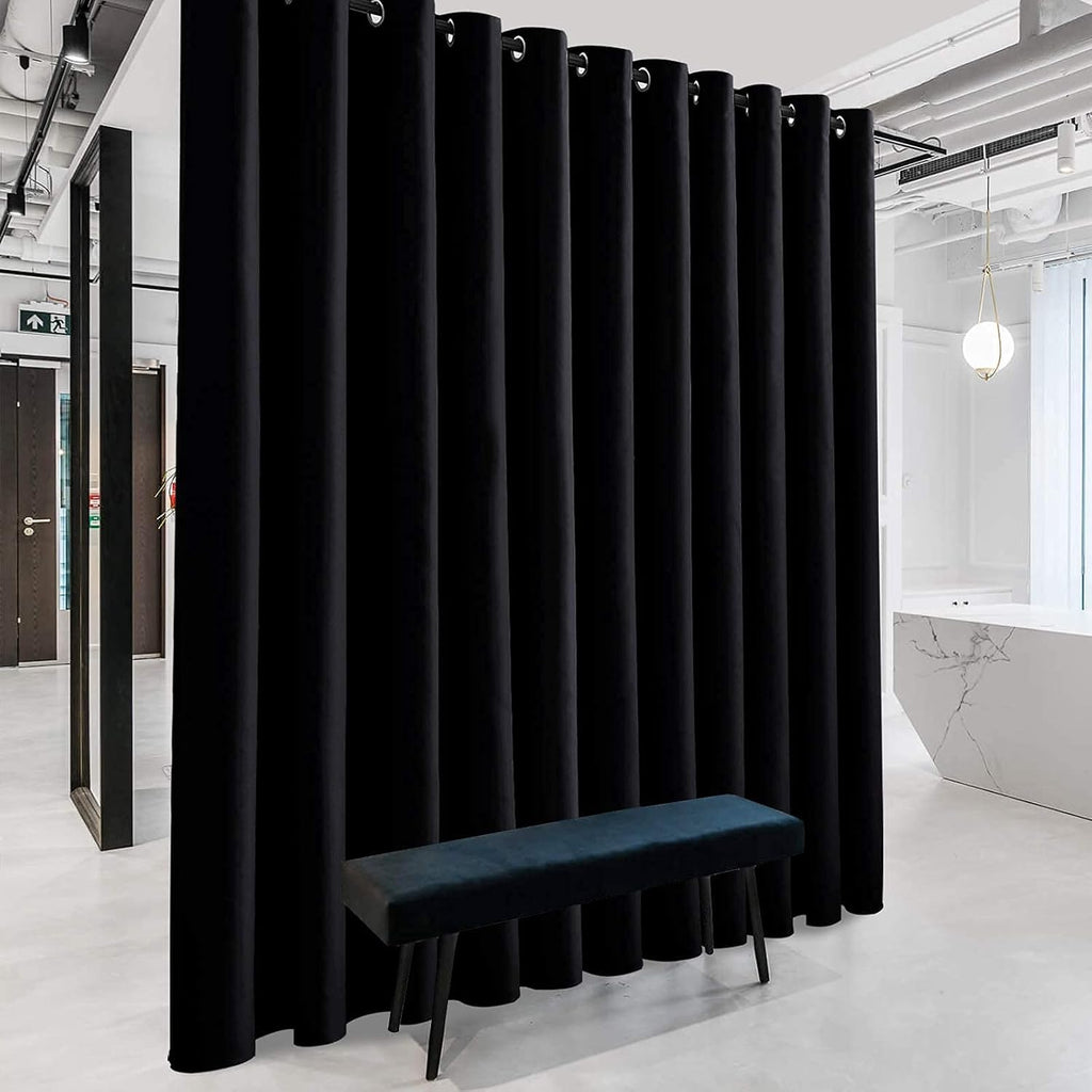 Rybhome RYB HOME Room Divider Curtains - Blackout Privacy Space Wall Divider Screens Curtains for Living Room Share Bedroom Patio French Do…