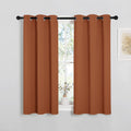 NICETOWN Window Curtains Blackout Drapes, Thermal Insulated Christmas Decorative Blackout Curtains/Draperies for Laundry Room (One Pair…