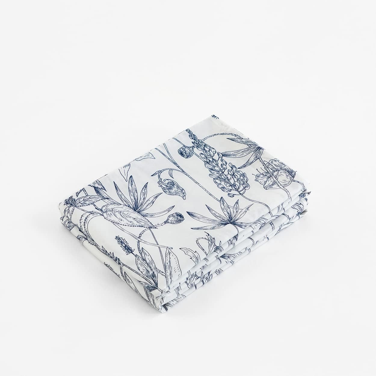 Susybao 100% Cotton Pillowcases Queen Size Set of 2 Vintage Flowers Print Bed Pillow Covers Envelope Closure End Floral Pillow Encasement L…